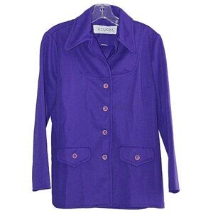 Vintage Women's Lib Jacket - Dagger Collar, Poly